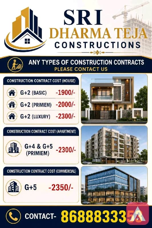 Sri dharma teja constructions contract works