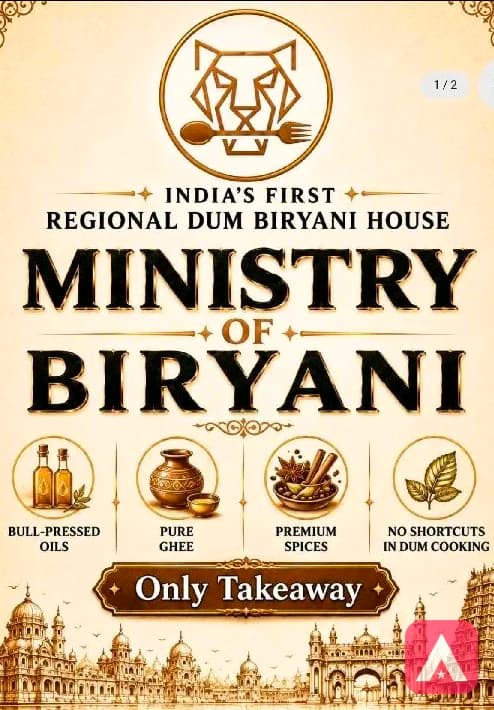 Receptionist, Kitchen Helper, Biryani Parcel vacancies