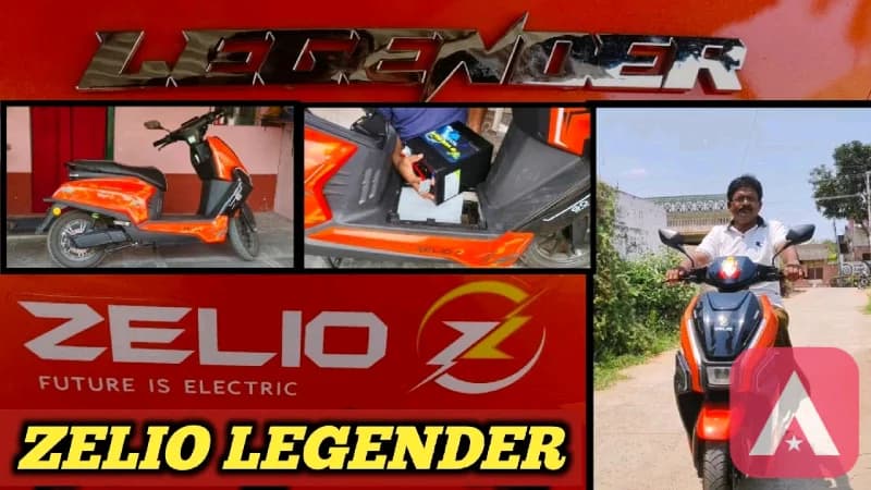 2026 zelio Legender EV Scootre For Sale