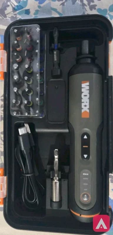 electrick cordless screw driver purchased last year