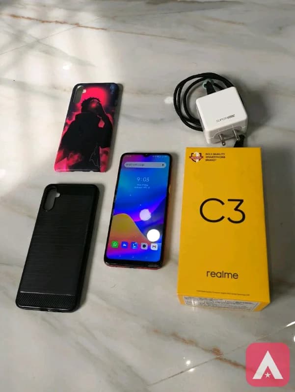 Realme C3 4gb & 64gb