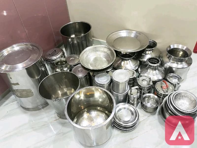 New Stainless Steel Kitchen Set