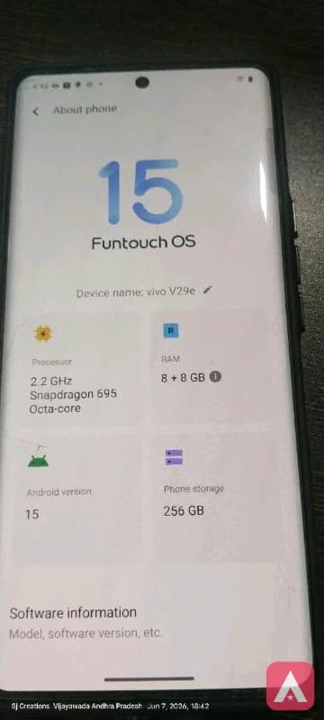 vivo V29e Original display For Sale