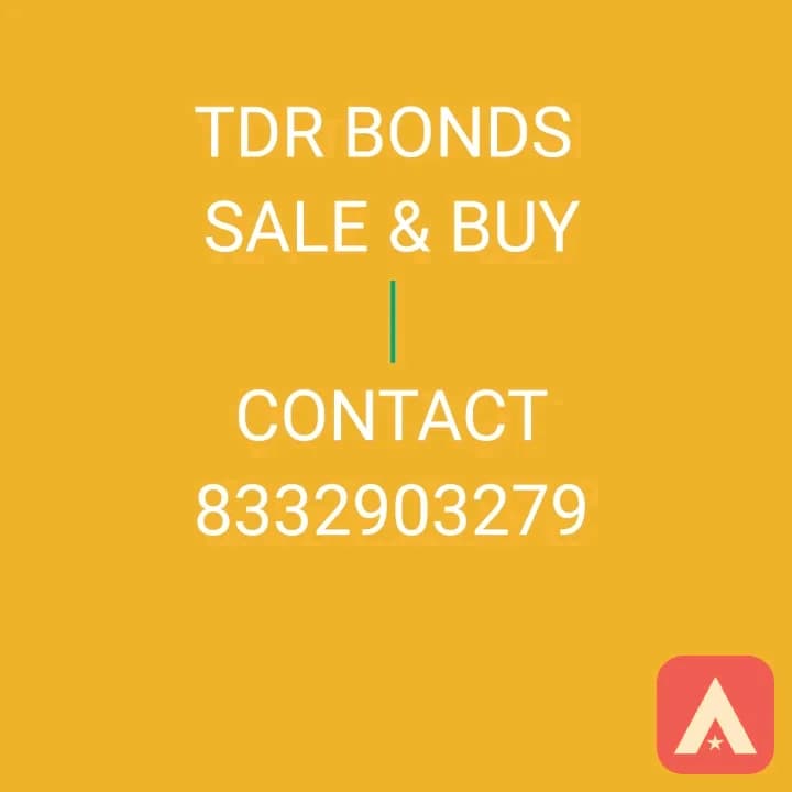 TDR BONDS BUY AND SALE