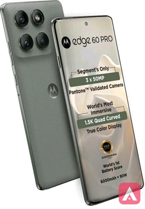 MOTOROLA Edge 60 Pro (Pantone Shadow, 256 GB) (8 GB RAM)