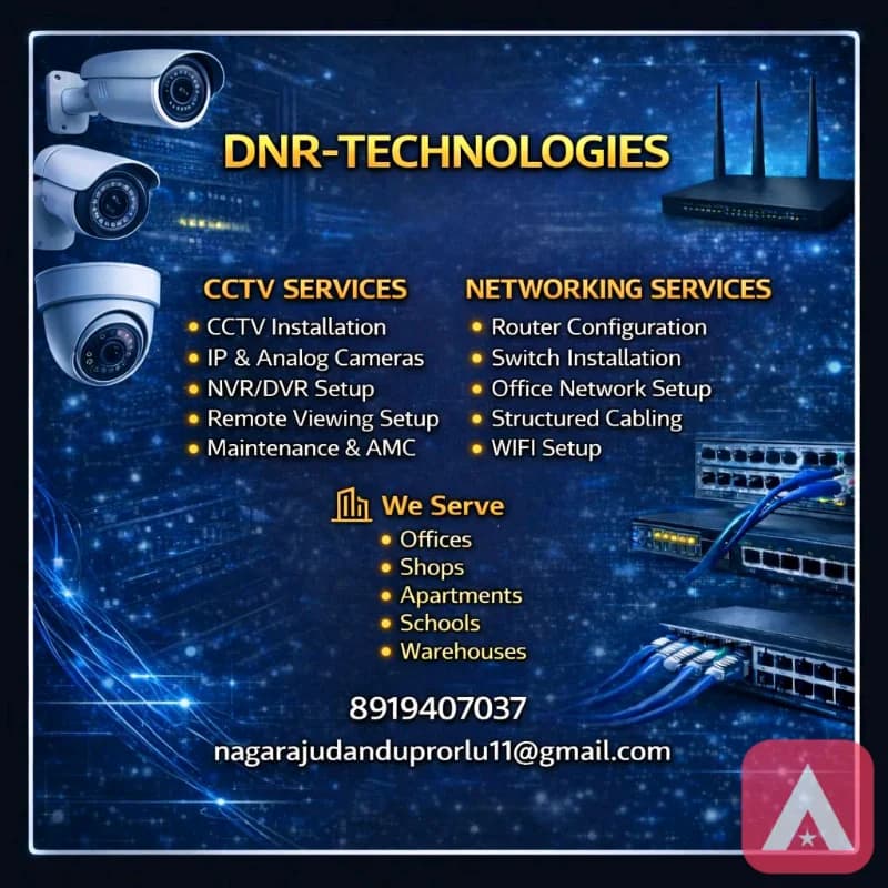 CCTV AND NETWORKING SERVICES