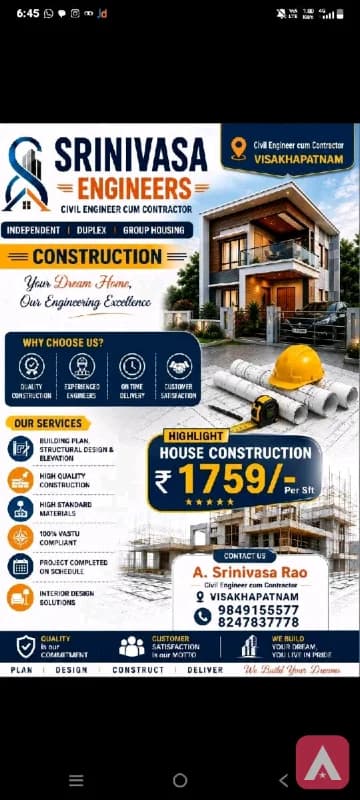 House construction @1759/-
