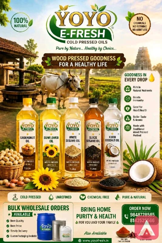 cold pressed groundnut oil
