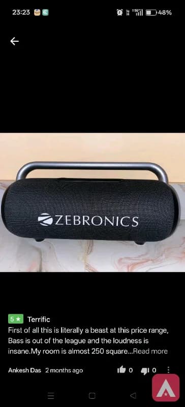 Zebronics zeb axon 200 like new