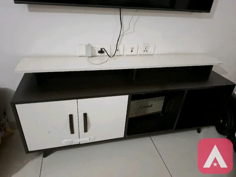 modern TV unit barely used