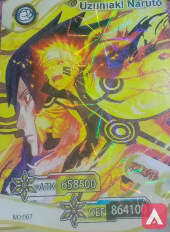 Naruto uzumaki card
