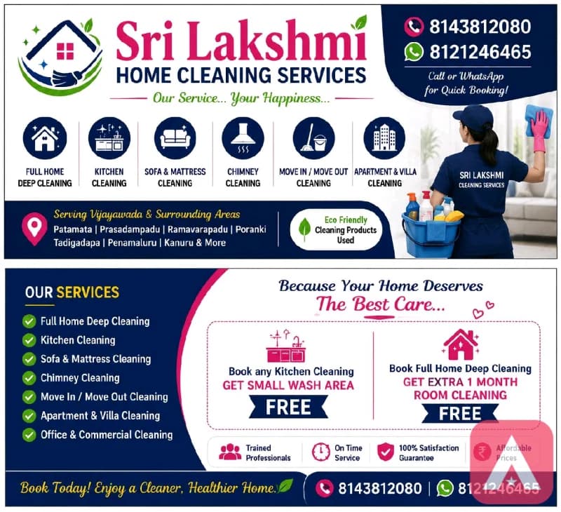 BEST HOME CLEANING SERVICE IN VIJAYAWADA