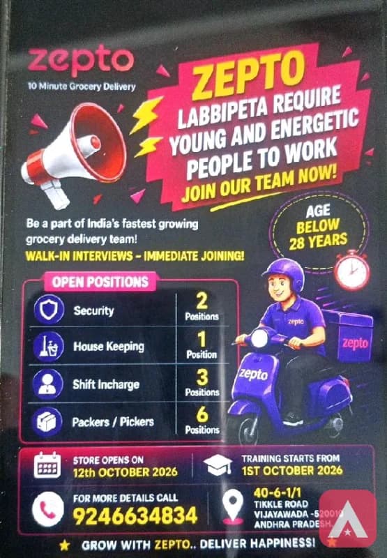 SHIFT INCHARGE/PACKERS/PICKERS