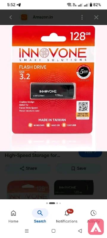 128 gb pendrive