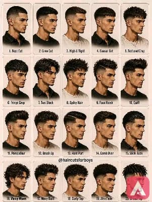 Hair cut for men
