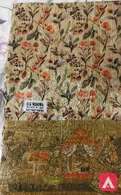 fancy crush saree