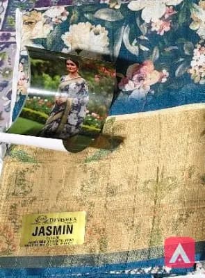 fancy dola fabric saree