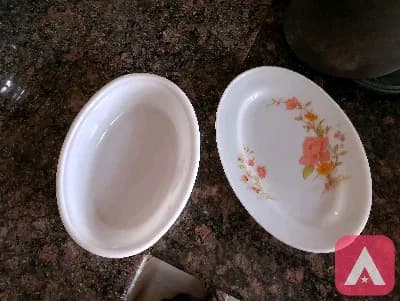 crockery for sale its new two rice plate